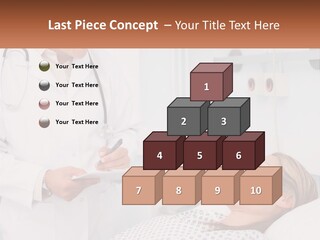 Woman At The Doctor's Appointment PowerPoint Template