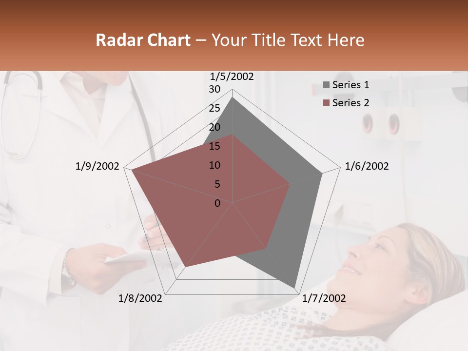 Woman At The Doctor's Appointment PowerPoint Template