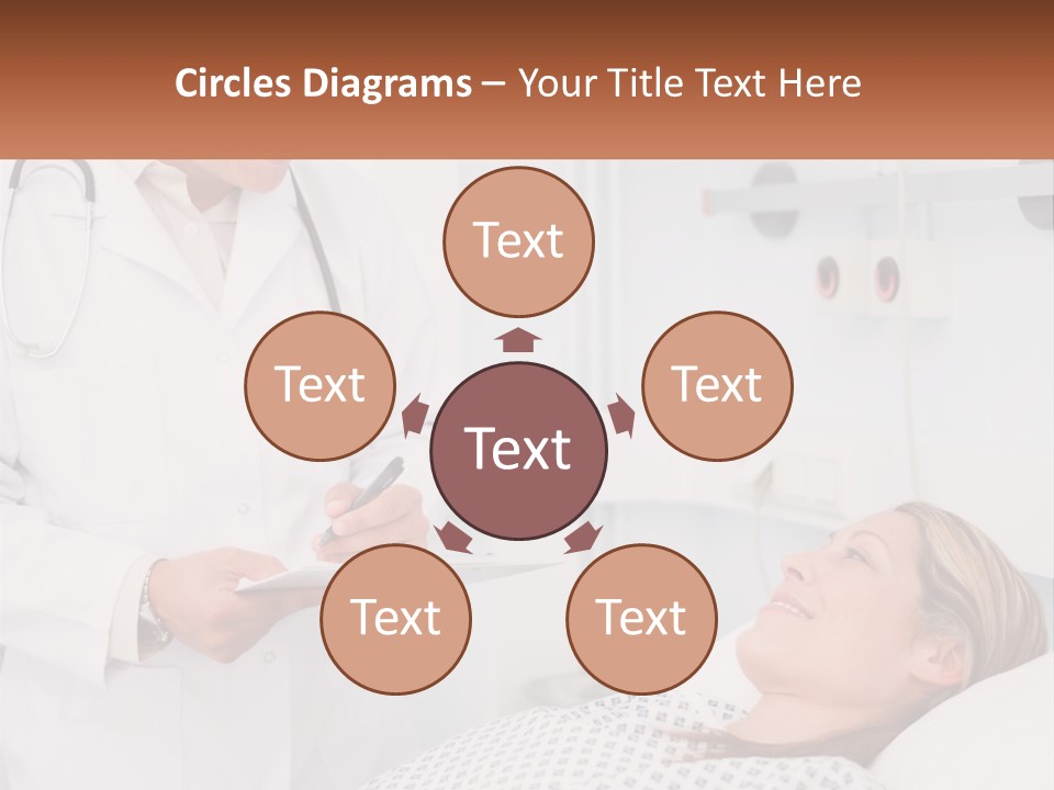 Woman At The Doctor's Appointment PowerPoint Template