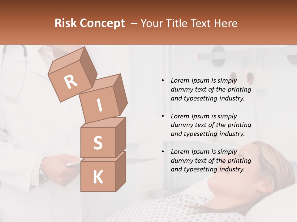 Woman At The Doctor's Appointment PowerPoint Template