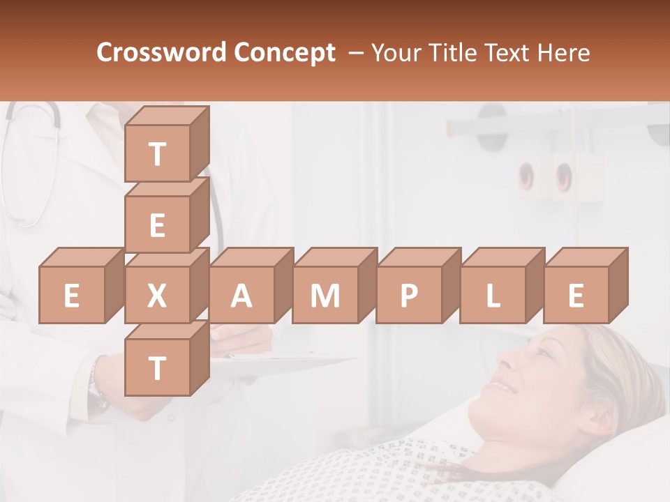 Woman At The Doctor's Appointment PowerPoint Template