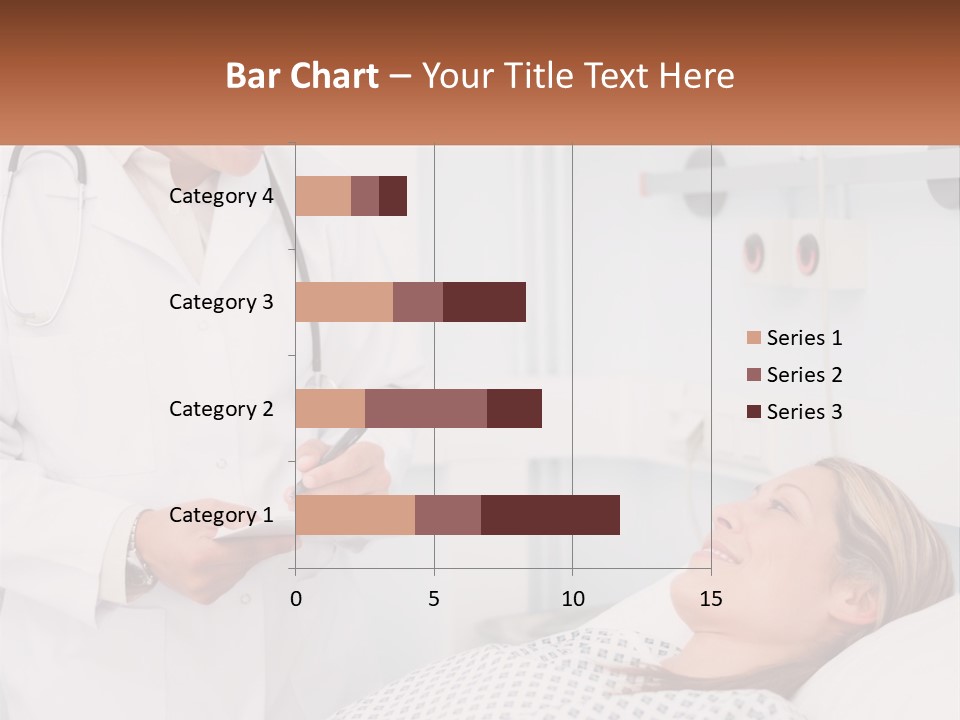 Woman At The Doctor's Appointment PowerPoint Template