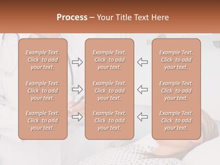 Woman At The Doctor's Appointment PowerPoint Template