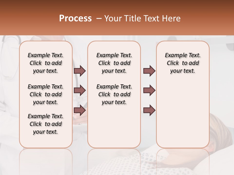 Woman At The Doctor's Appointment PowerPoint Template