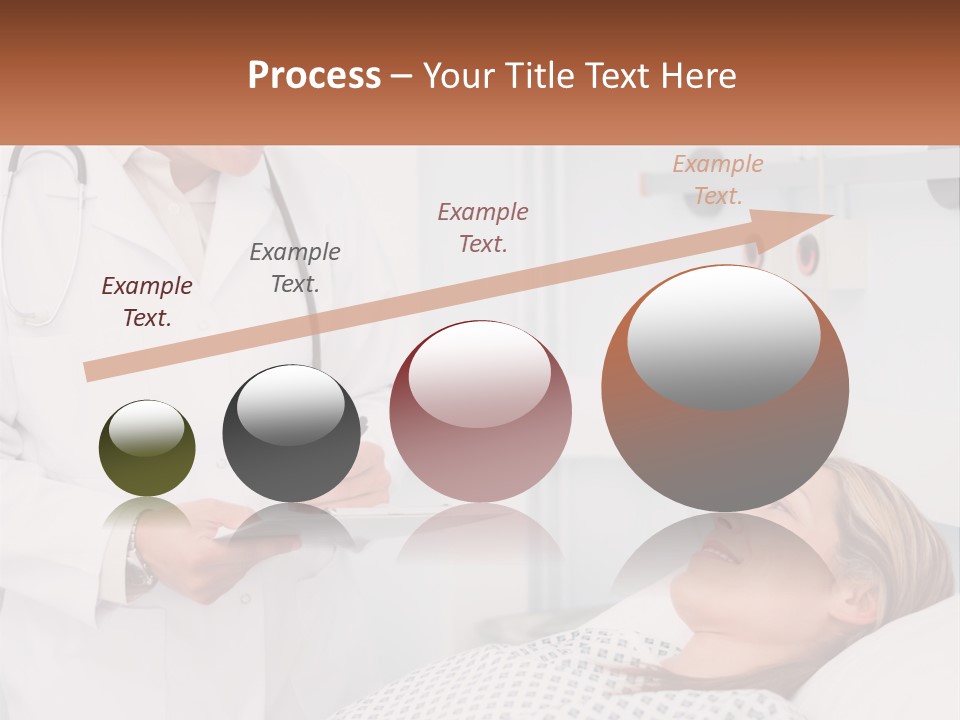 Woman At The Doctor's Appointment PowerPoint Template