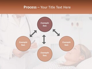 Woman At The Doctor's Appointment PowerPoint Template