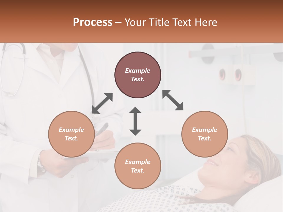 Woman At The Doctor's Appointment PowerPoint Template