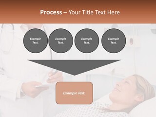 Woman At The Doctor's Appointment PowerPoint Template
