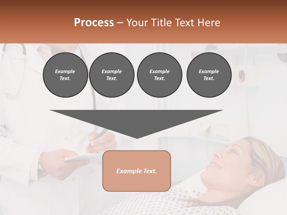 Woman At The Doctor's Appointment PowerPoint Template