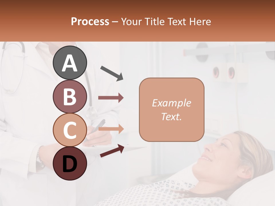 Woman At The Doctor's Appointment PowerPoint Template
