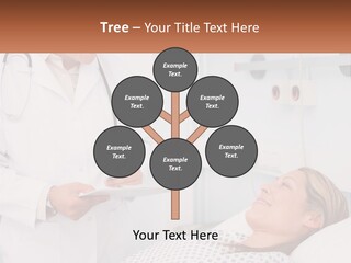 Woman At The Doctor's Appointment PowerPoint Template
