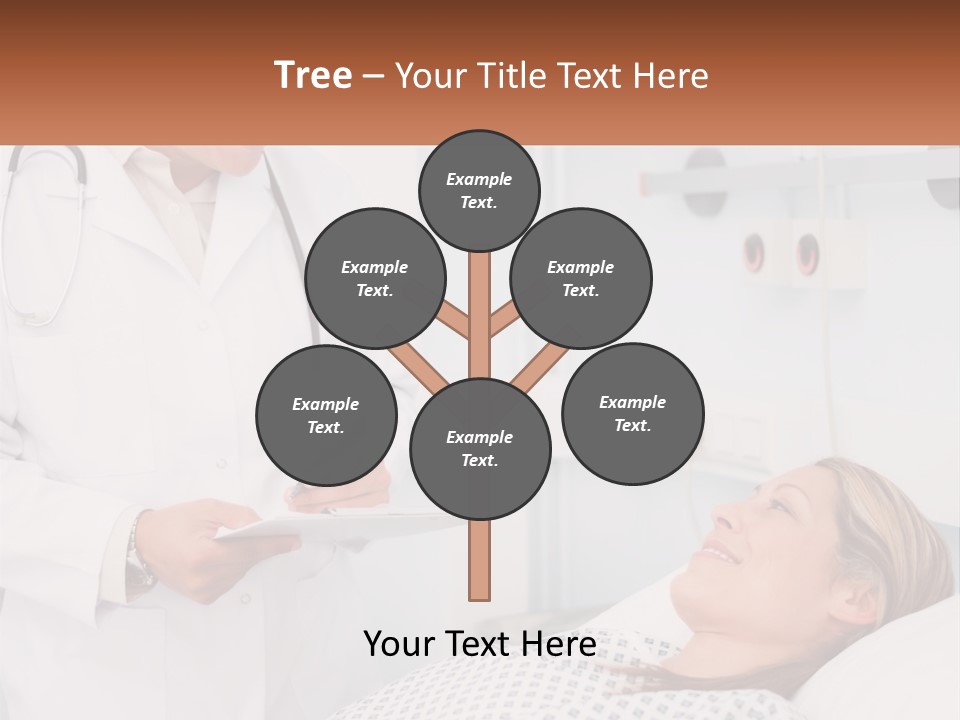 Woman At The Doctor's Appointment PowerPoint Template