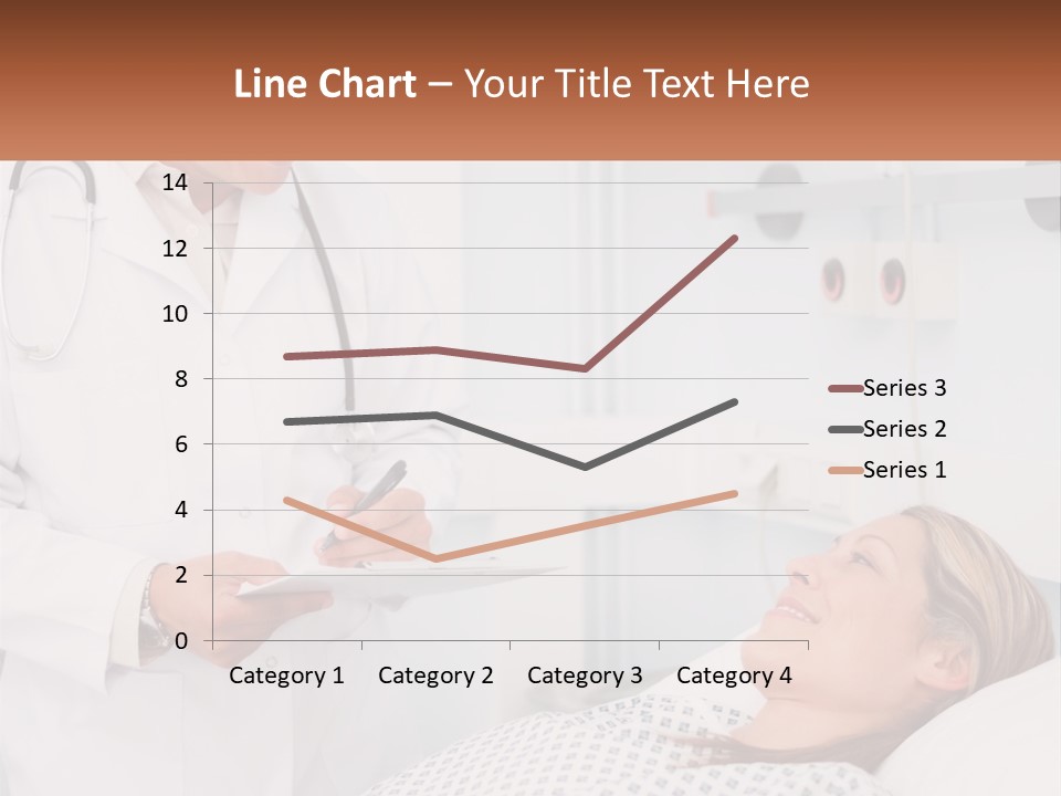Woman At The Doctor's Appointment PowerPoint Template