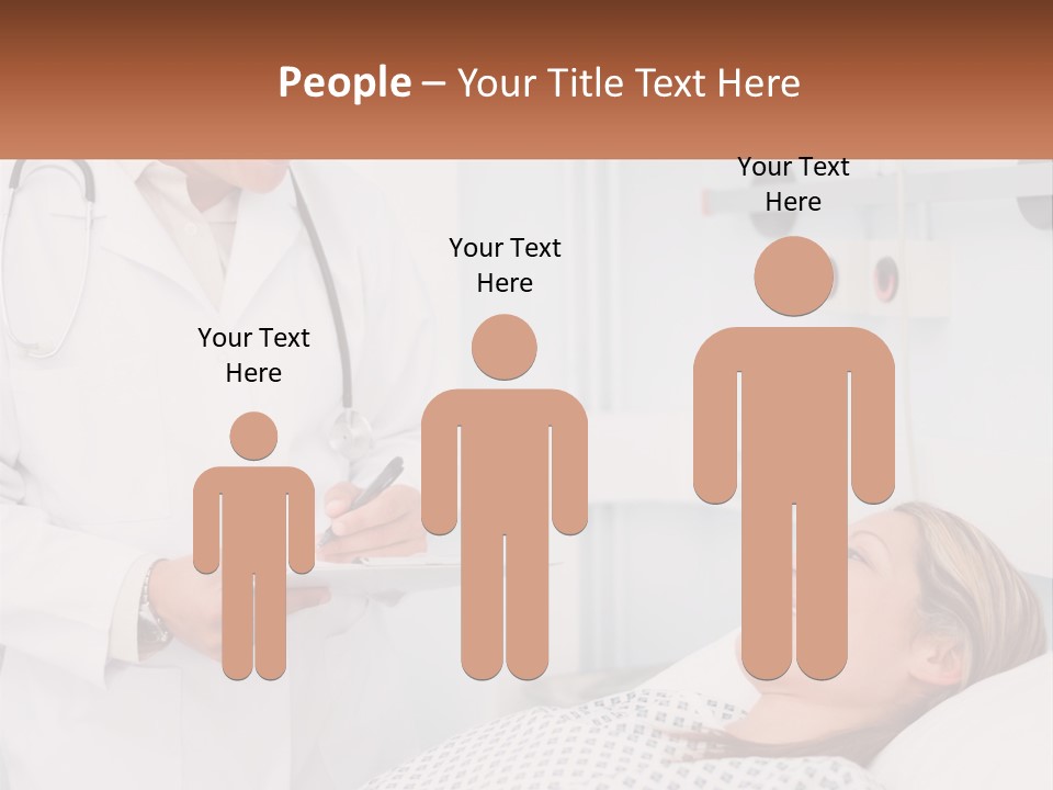 Woman At The Doctor's Appointment PowerPoint Template