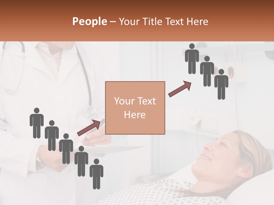 Woman At The Doctor's Appointment PowerPoint Template