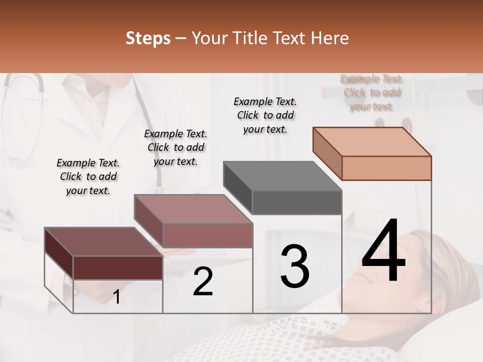Woman At The Doctor's Appointment PowerPoint Template