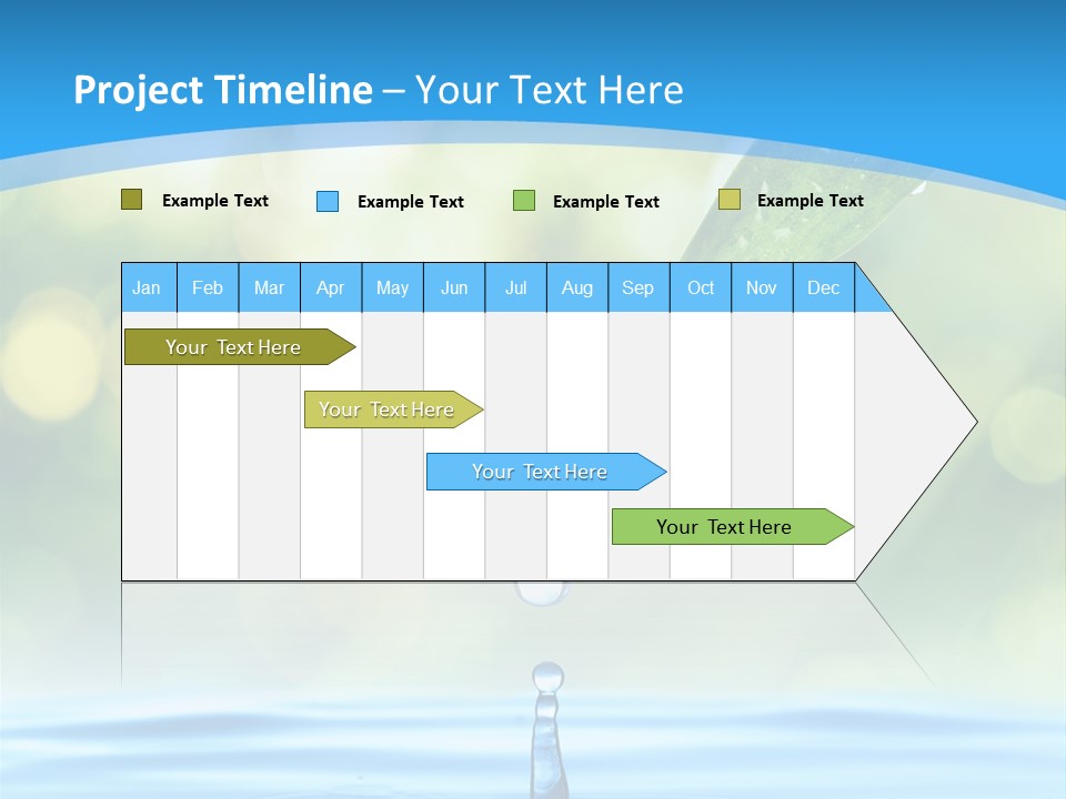 Water Drop PowerPoint Template