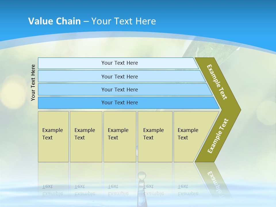 Water Drop PowerPoint Template