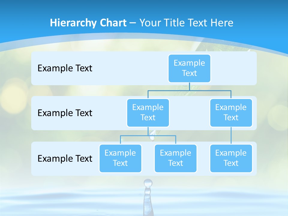 Water Drop PowerPoint Template