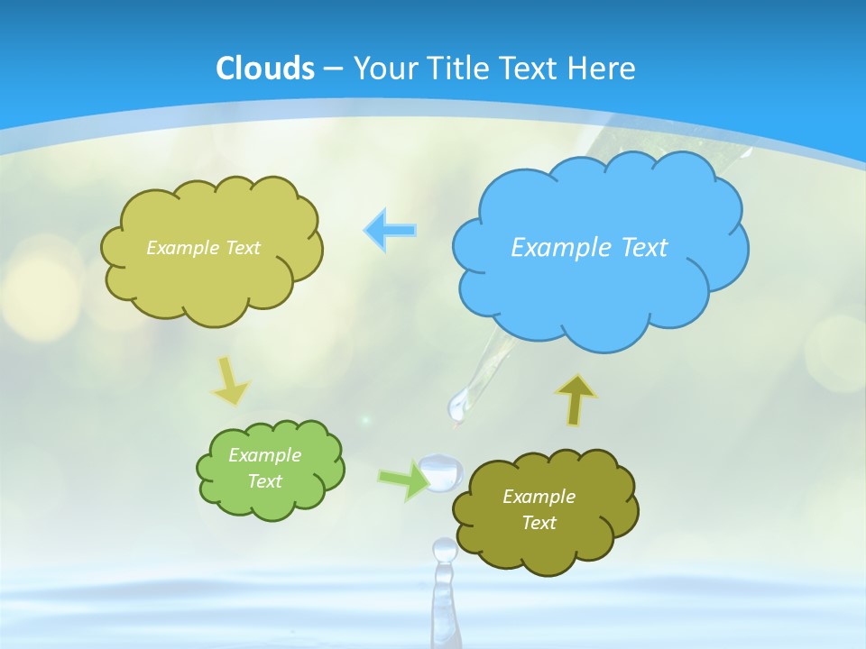 Water Drop PowerPoint Template