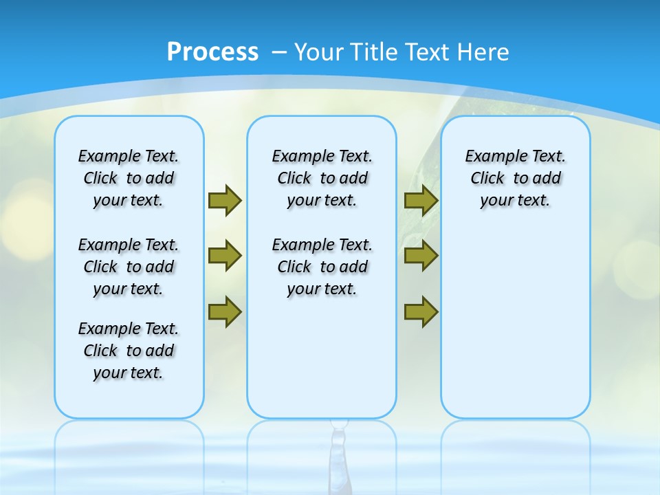 Water Drop PowerPoint Template