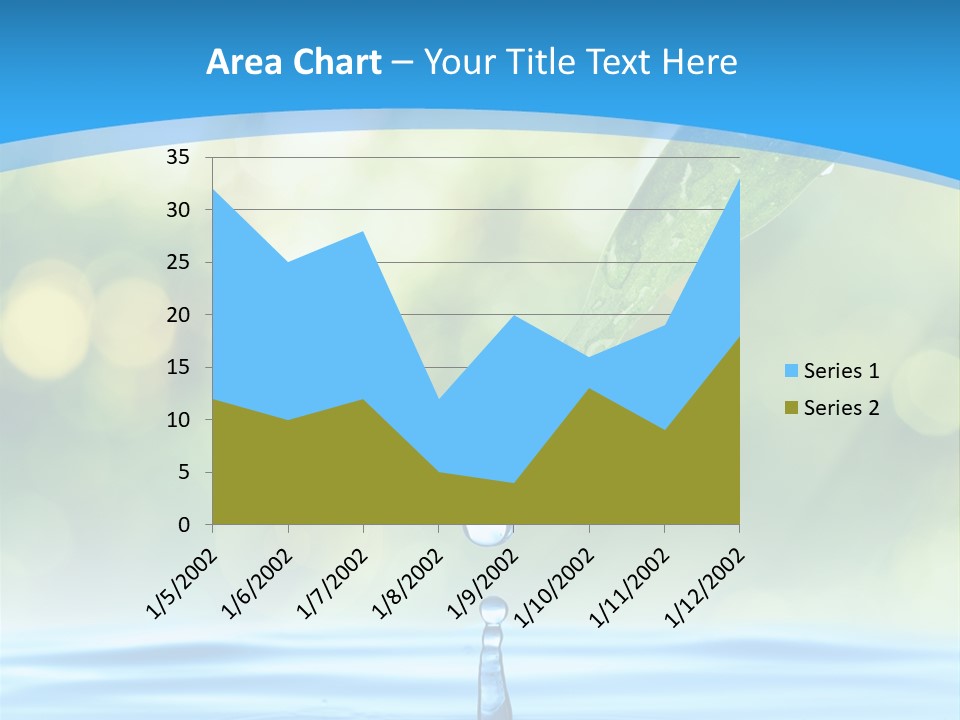Water Drop PowerPoint Template