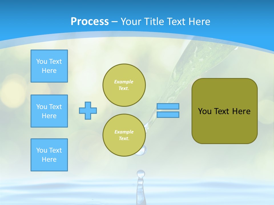 Water Drop PowerPoint Template