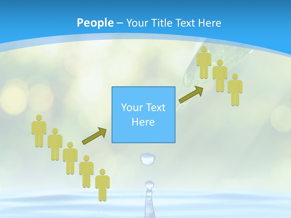 Water Drop PowerPoint Template