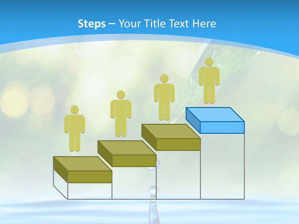 Water Drop PowerPoint Template