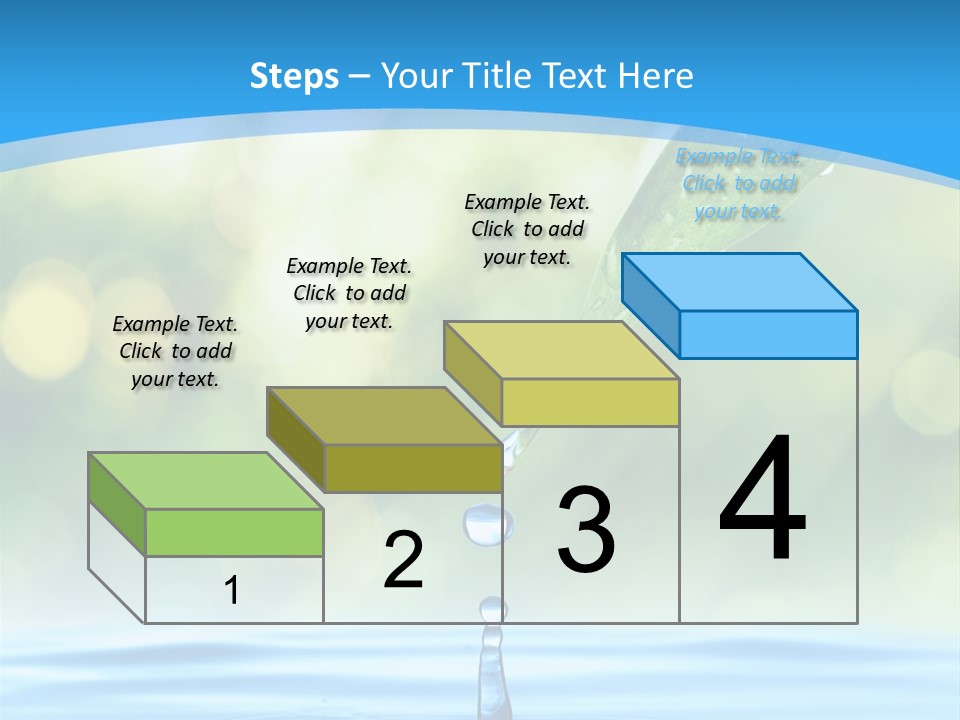 Water Drop PowerPoint Template