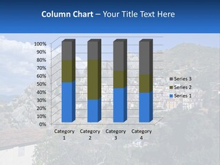 City On The Mountain PowerPoint Template