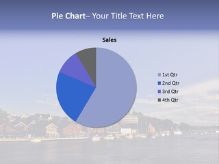 Houses By The Sea PowerPoint Template