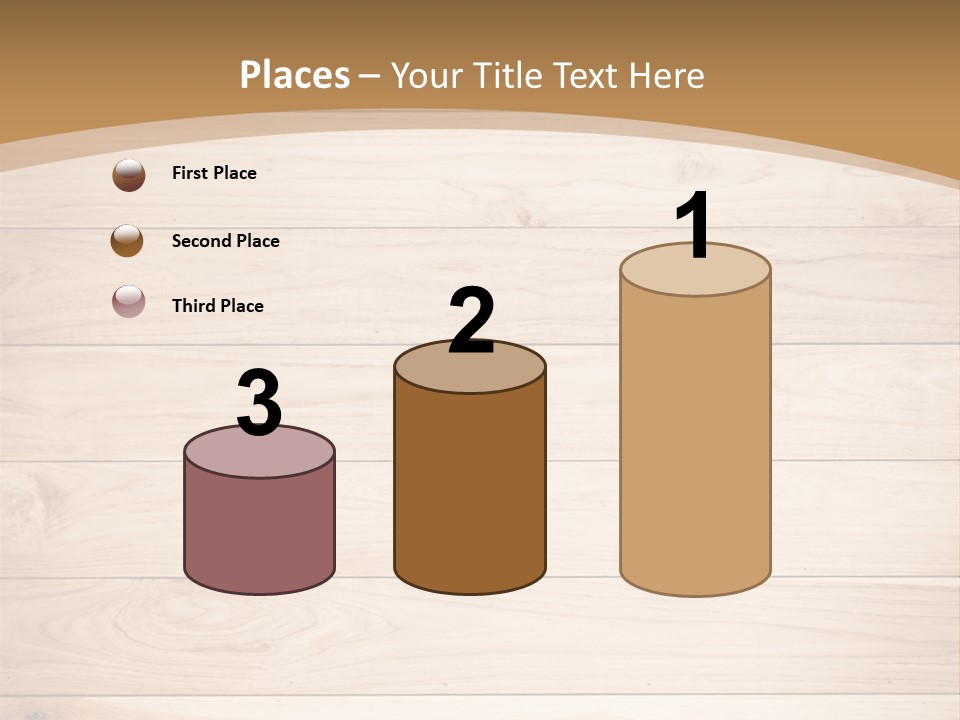 Wood Wall PowerPoint Template