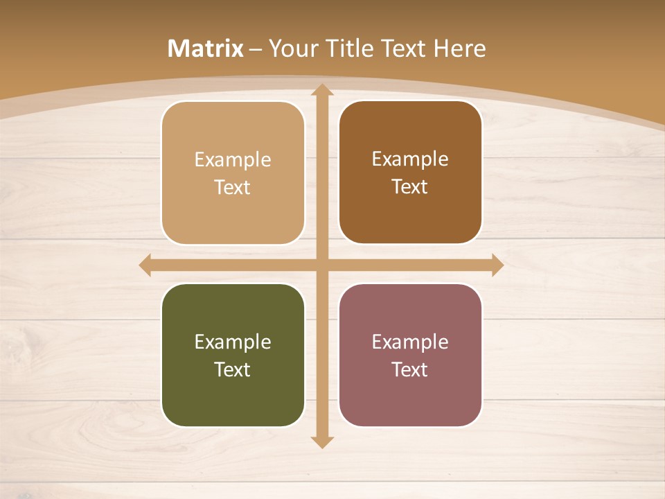 Wood Wall PowerPoint Template