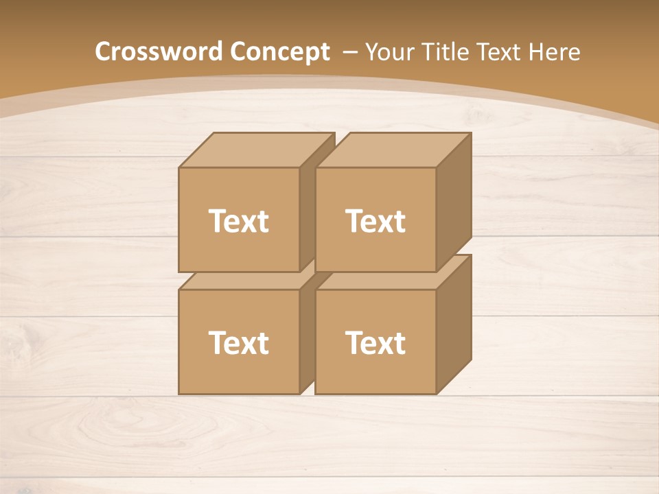 Wood Wall PowerPoint Template