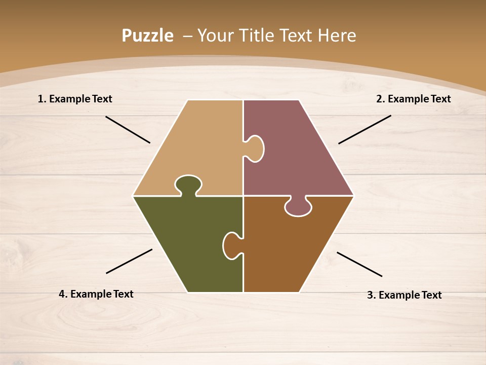 Wood Wall PowerPoint Template