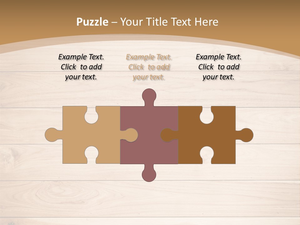 Wood Wall PowerPoint Template