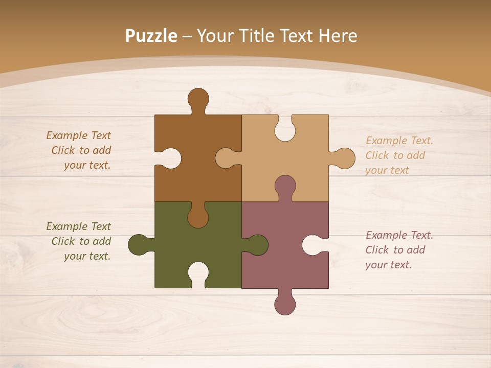 Wood Wall PowerPoint Template