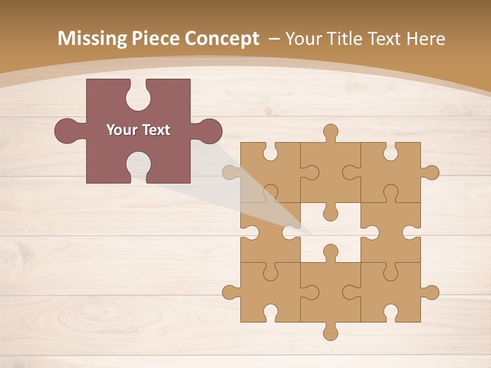 Wood Wall PowerPoint Template