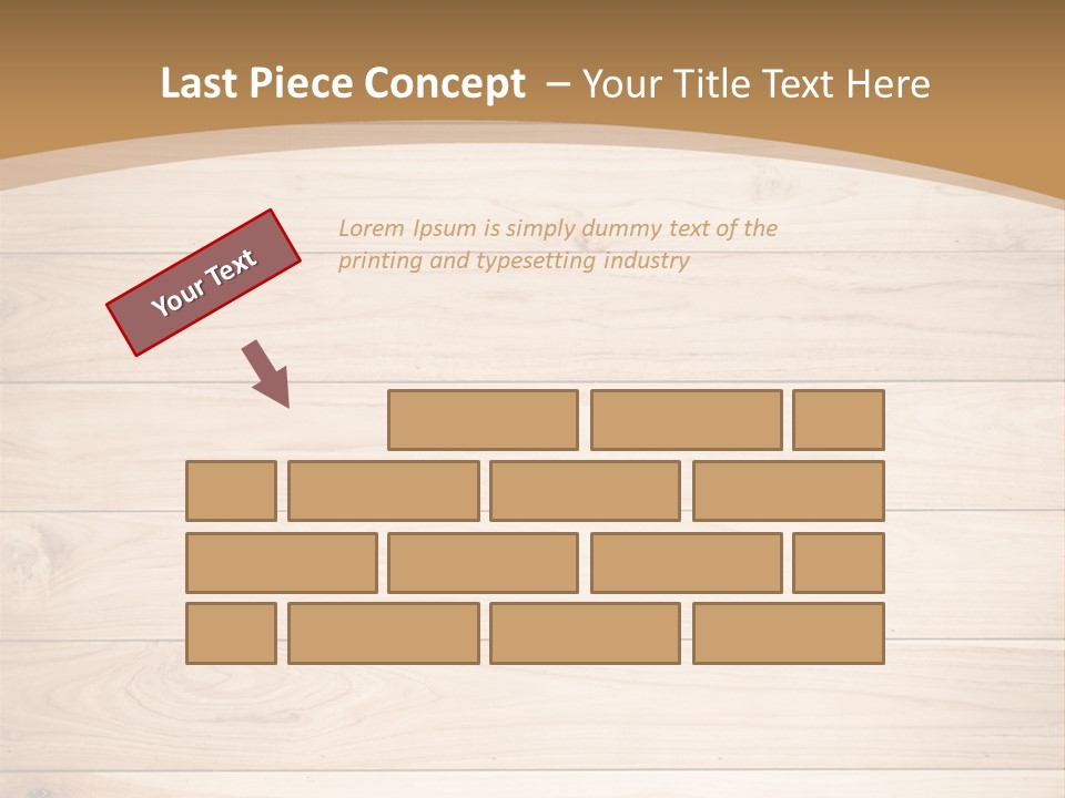 Wood Wall PowerPoint Template