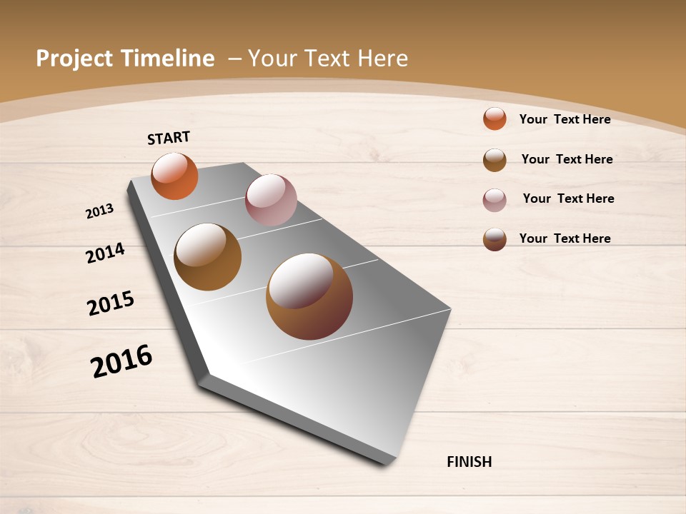 Wood Wall PowerPoint Template