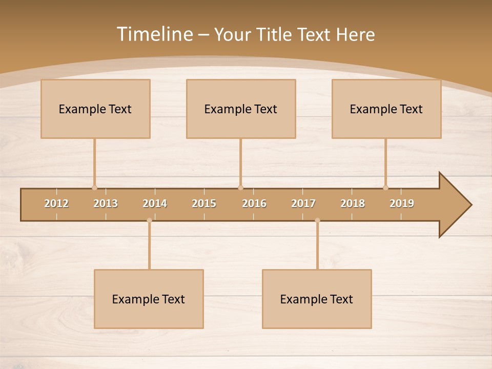 Wood Wall PowerPoint Template