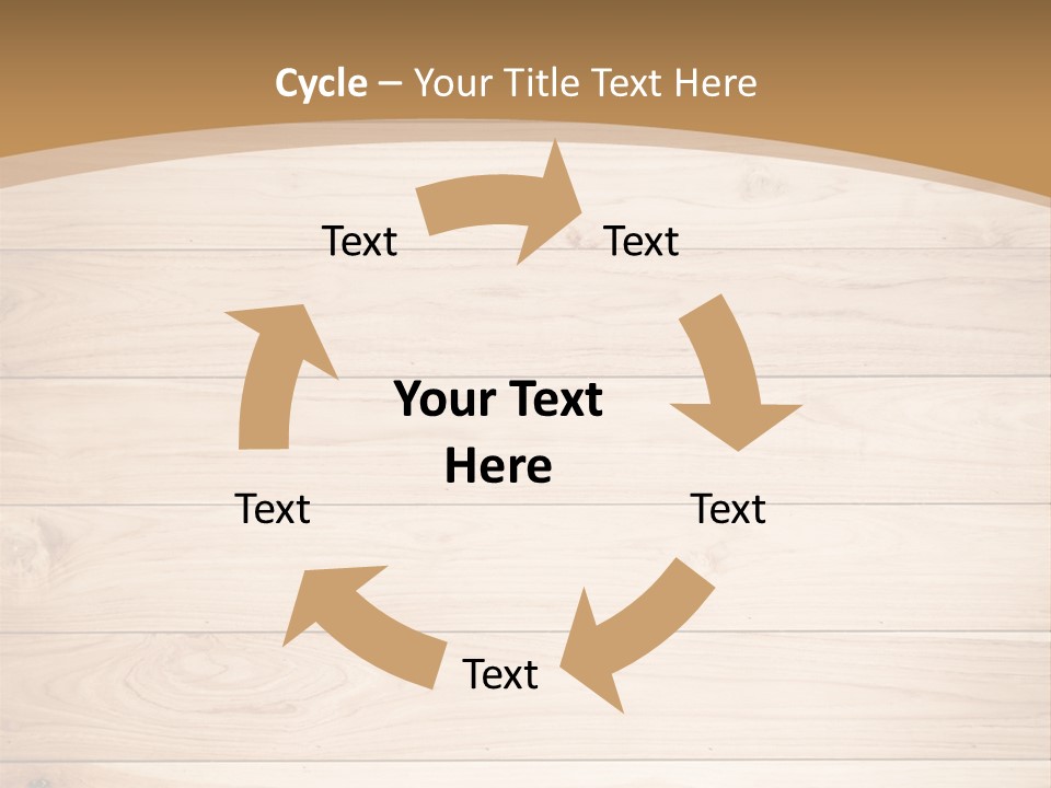 Wood Wall PowerPoint Template