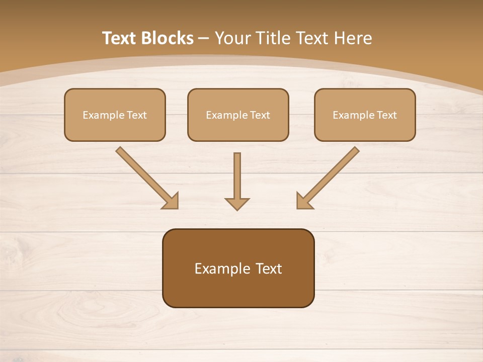 Wood Wall PowerPoint Template