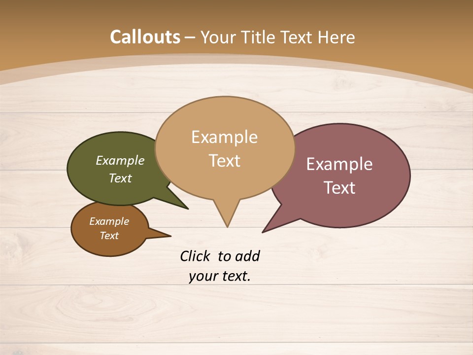 Wood Wall PowerPoint Template