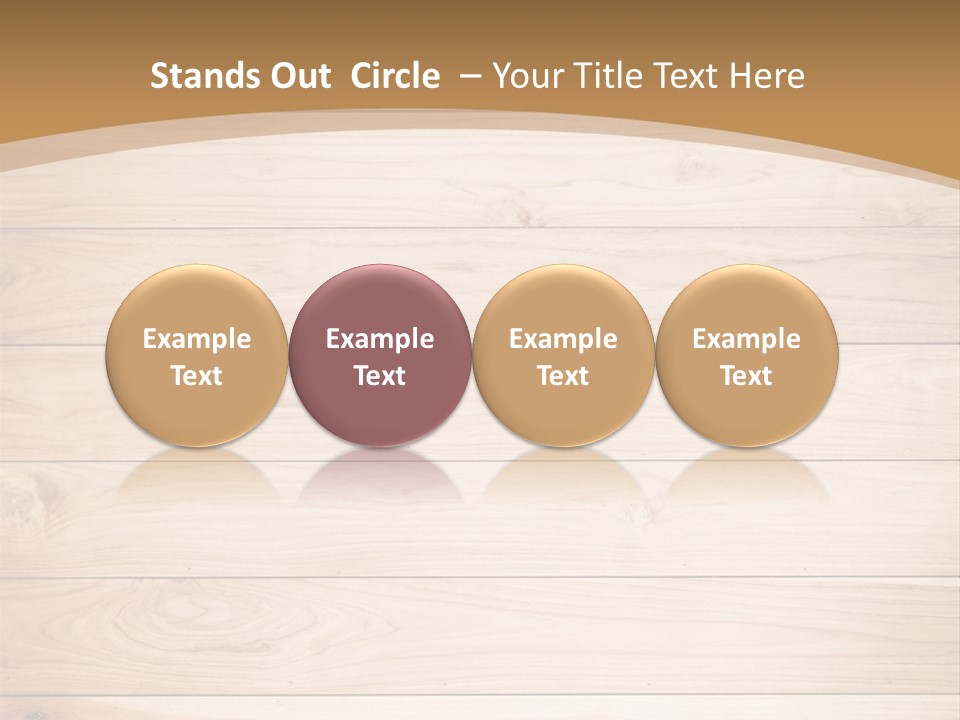 Wood Wall PowerPoint Template