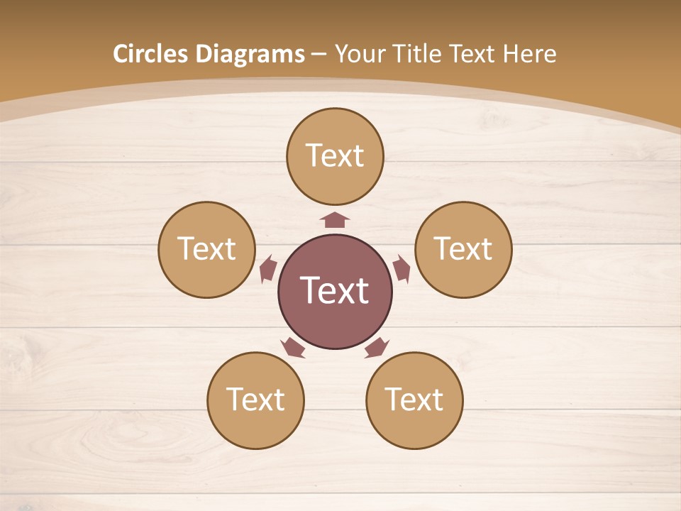 Wood Wall PowerPoint Template