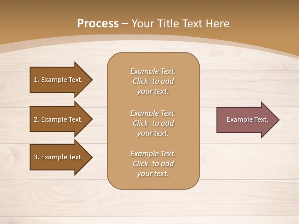 Wood Wall PowerPoint Template