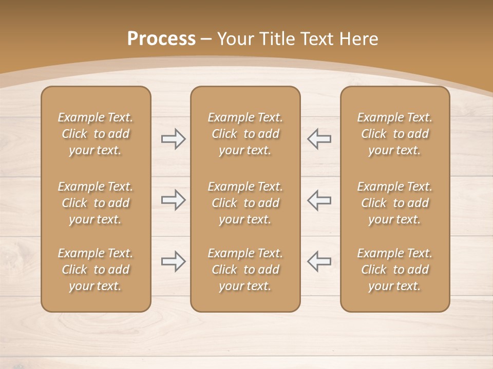 Wood Wall PowerPoint Template