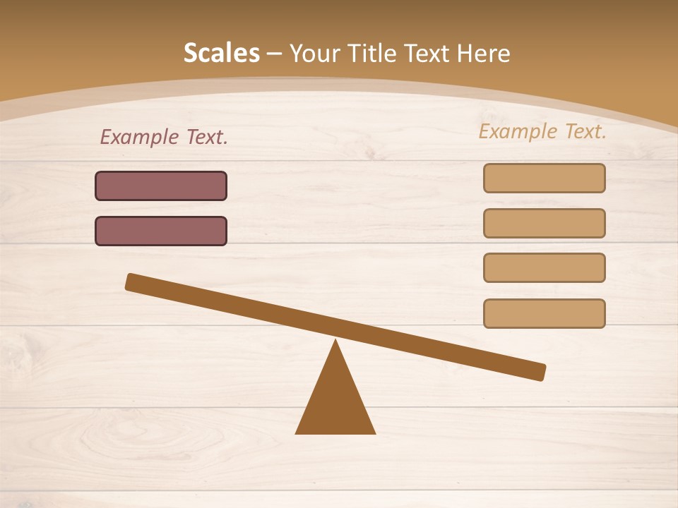 Wood Wall PowerPoint Template